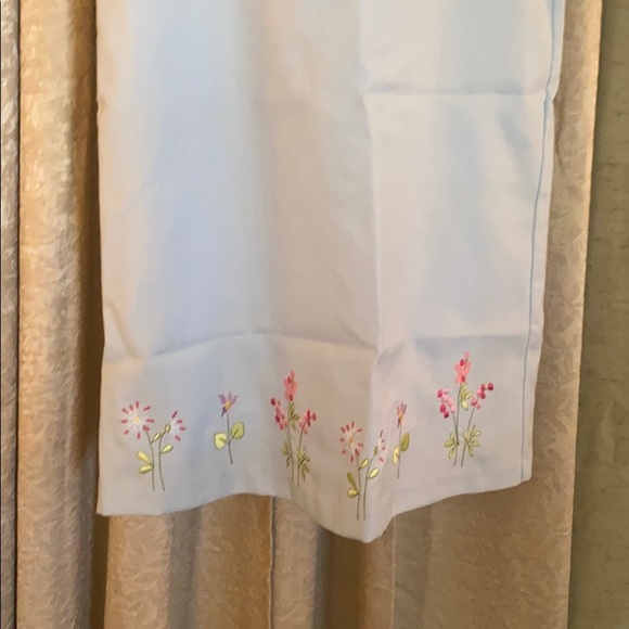 Green Dog 14 Sun Dress Blue Embroidered Spring Summer Easter - Picture 5 of 11